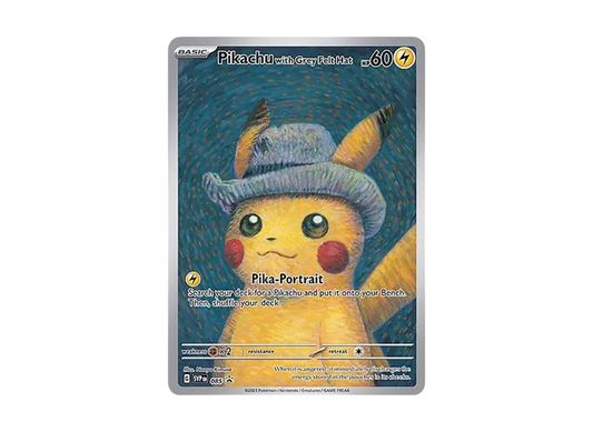 【Raw】 Pikachu : Promo [SVP EN 085](「Van Gogh Exhibition」 Promo Card「SVP EN」) [English Version]