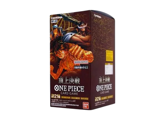 One Piece Card Game Booster Pack: Summit War Box OP-02