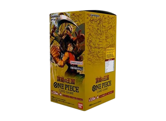 One Piece Card Game Booster Pack: Kingdom of Intrigue (Box) OP-04