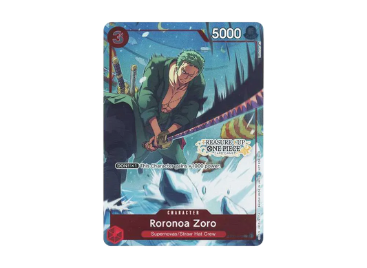 【Raw】 Roronoa Zoro SR [ST01-013][English Version](TreasureCup tpp8)