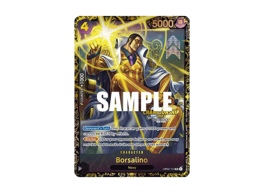 【PSA10】 Borsalino SR-P [OP02-114] English Version (Promo Card "Championship 2023 Prize