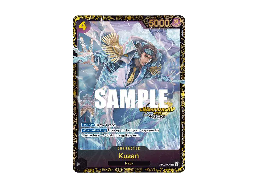 【PSA10】 Kuzan SR-P [OP02-096] English Version (Promo Card "Championship 2023 Prize")