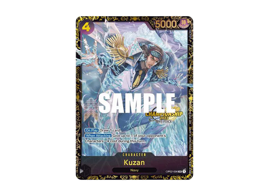 【PSA10】 Kuzan SR-P [OP02-096] English Version (Promo Card "Championship 2023 Prize