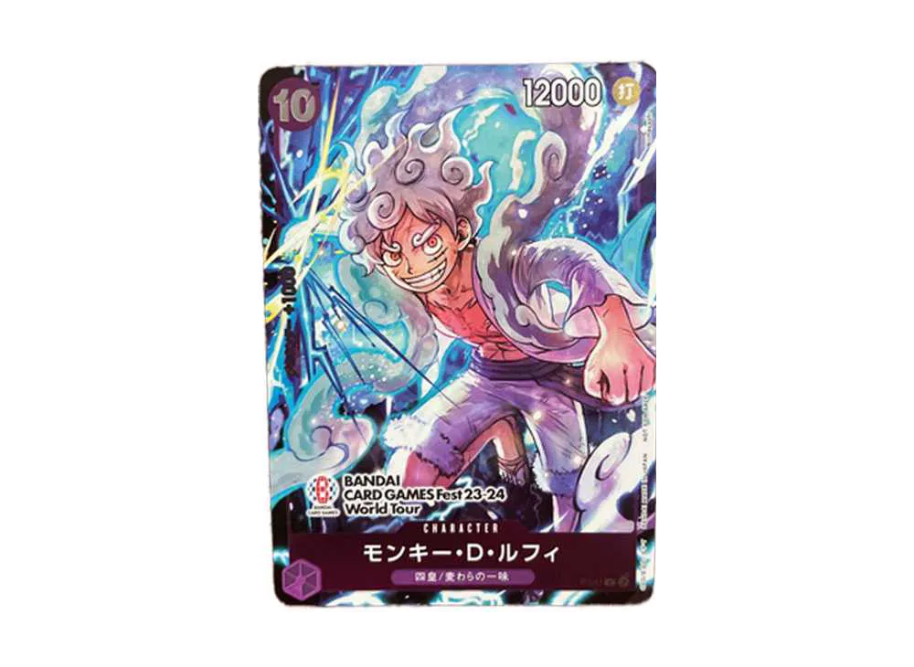 【Raw】 Monkey.D.Luffy P [P-041] (BANDAI CARD GAMES Fest23-24 World Tour)
