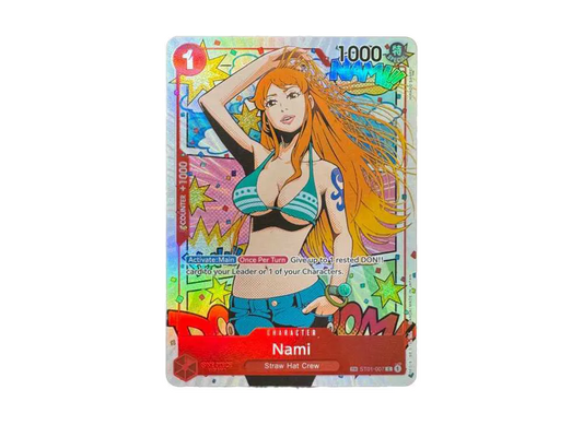 【PSA10】 Nami C-TR [ST01-007] English Version (Booster Pack "Wings of the Captain