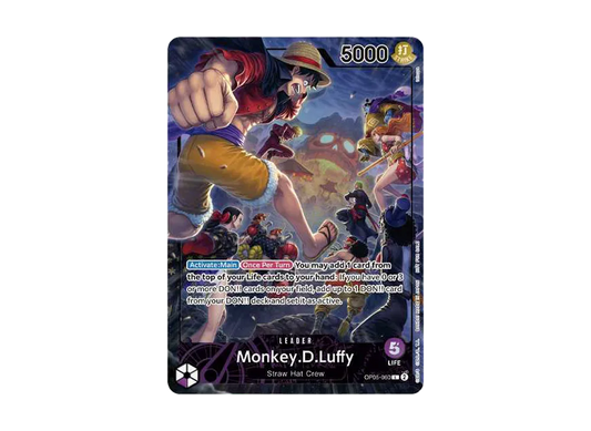 【Raw】 Monkey.D.Luffy L [OP05-060][English Version](PSALimitedCollaborationPromoCard)