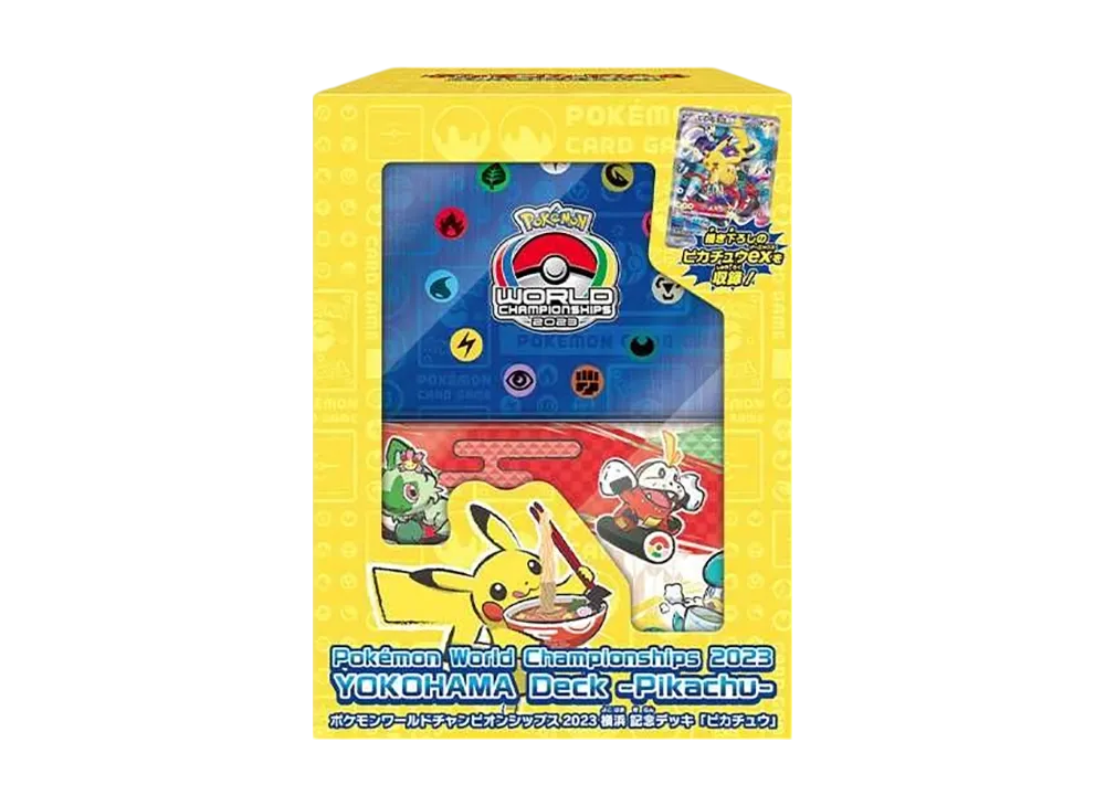 Pokemon World Championships 2023 Yokohama Commemorative Deck "Pikachu" WCS23