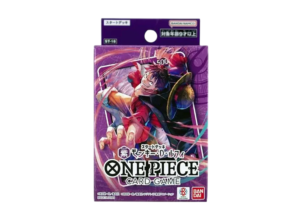 ONE PIECE Card Game Starter DeckPurple Monkey D. Luffy        ST-18