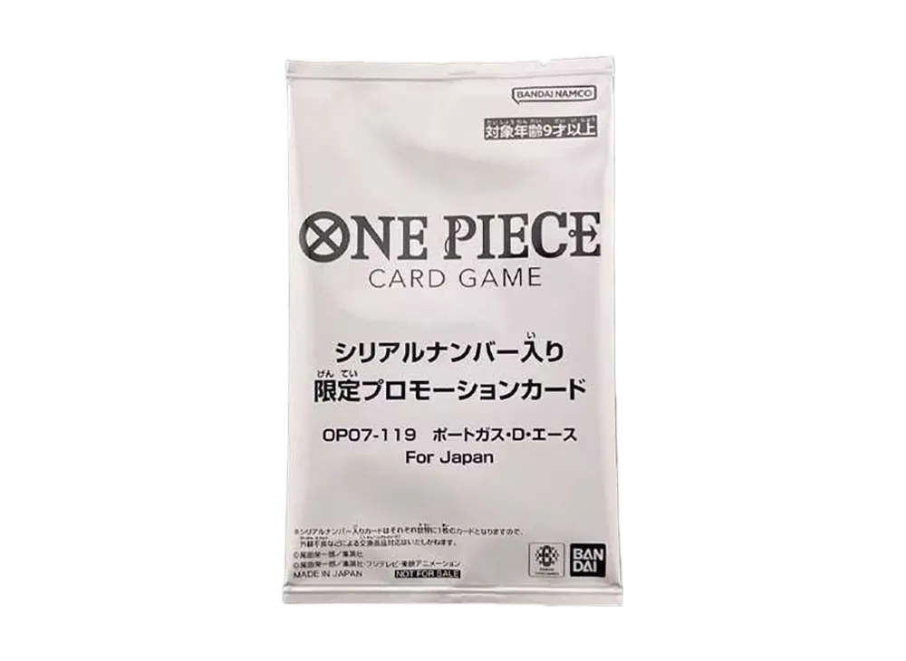 Portgas D. Ace SEC-P Serial Numbered (Sealed) [OP07-119] (Flagship Battle Prize) for Japan        OP07-119