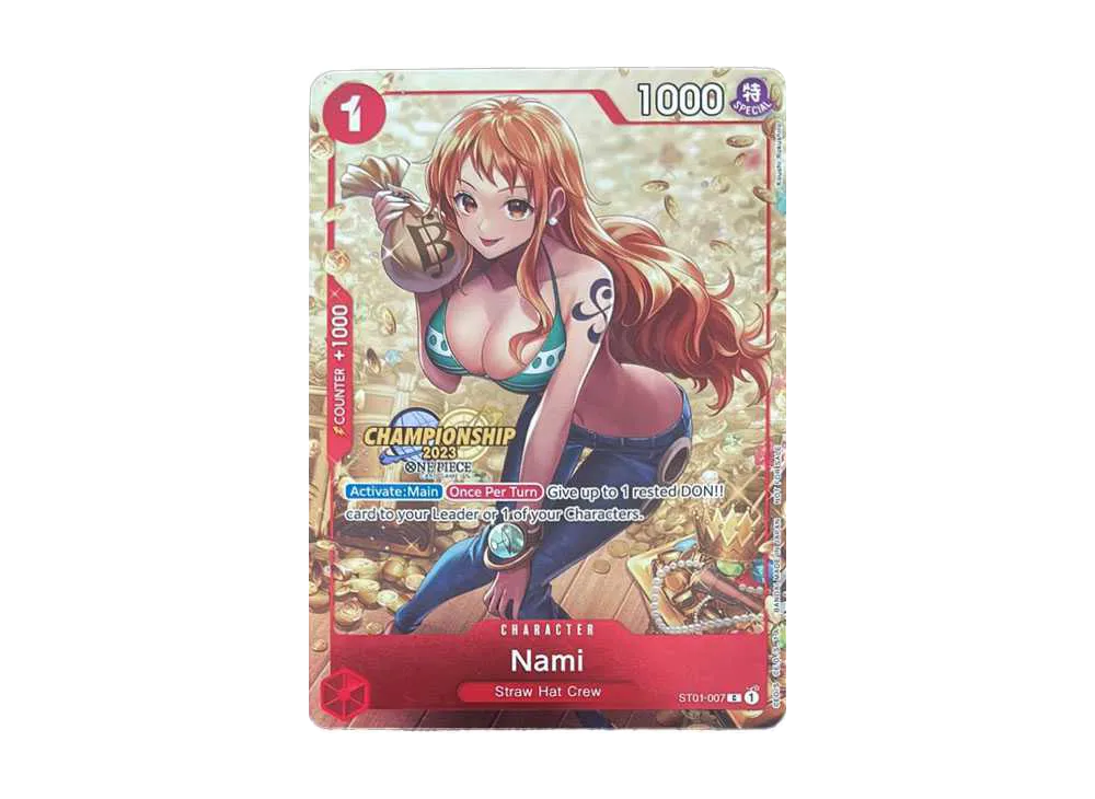 【PSA10】 Nami C [ST01-007] English Version (Promo Card "Championship 2023 Celebration Pack ")