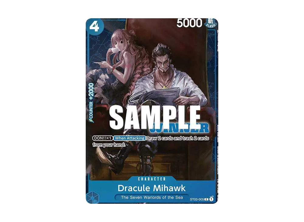 【PSA10】 Dracule Mihawk C [ST03-005] English Version (Promo Card "Tournament Pack Vol.4 Winner")