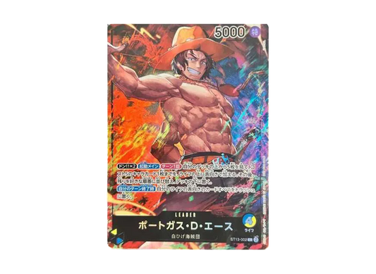 【Raw】 Portgas D. Ace L [ST13-002](Promotion Card "7-ElevenCollaboration)