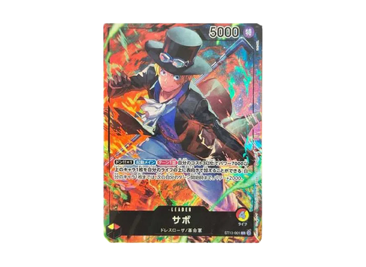 【Raw】 Sabo L [ST13-001](Promotion Card "7-ElevenCollaboration)