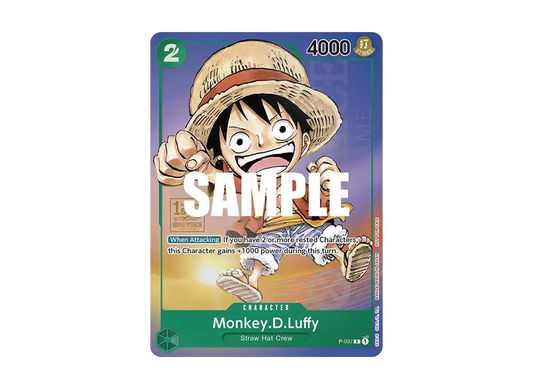 【PSA10】 Monkey.D.Luffy (Gold Stamp) P [P-037] English Version (Promo Card "1st Anniversary Tournament Participation Prize