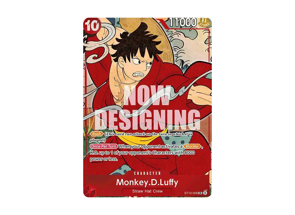 【PSA10】 Monkey.D.Luffy SR [ST10-006] English Version (1st Anniversary Set)