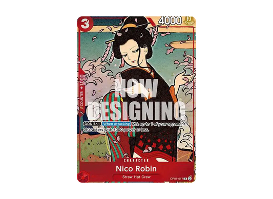 【Raw】 Nico Robin R [OP01-017][English Version](1st Anniversary Set)