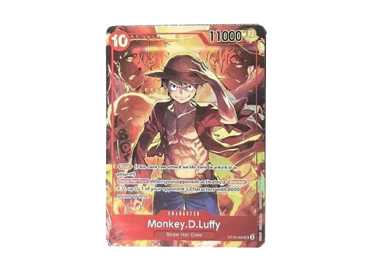【PSA10】 Monkey.D.Luffy SR [ST10-006] English Version (Booster Pack "Treasure Booster Set
