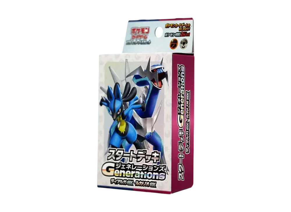 Pokemon Card Game Scarlet & Violet Start Deck Generations "Dialga ex, Lucario ex" SVM-s