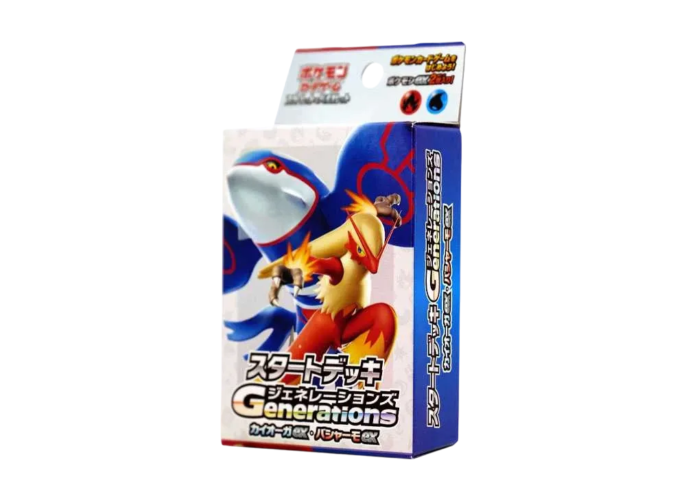 Pokemon Card Game Scarlet & Violet Start Deck Generations "Kyogre ex, Blaziken ex" SVM-h