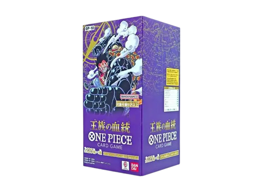 One Piece Card Game Booster Pack "Royal Bloodline" Box OP-10