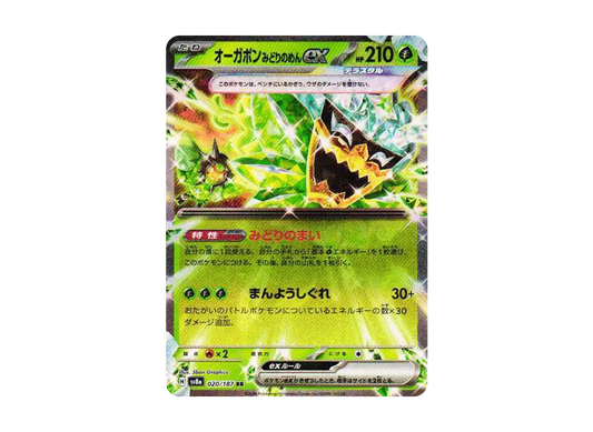 【Raw】 Teal Mask Ogerpon RR [SV8a 020/187](High Class Pack"Terastal Fest ex