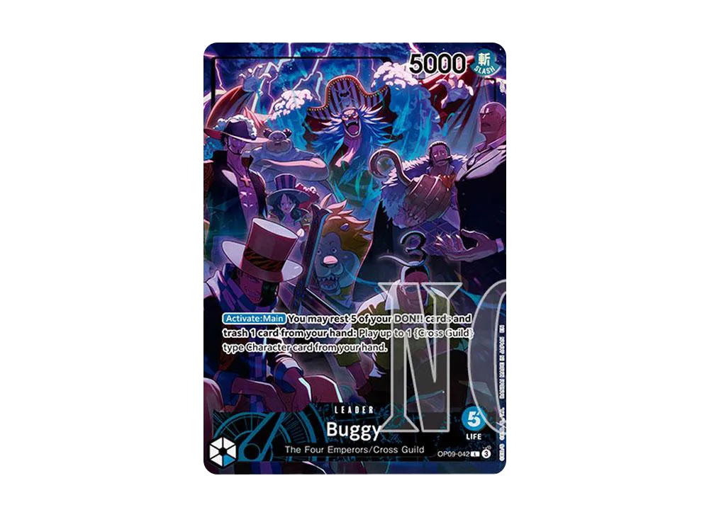 【Raw】 Buggy L [OP09-042][English Version](AnniversarySet"English 2nd AnniversarySet English Version