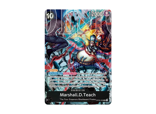 【Raw】 Marshall.D.Teach SR [OP09-093][English Version](AnniversarySetEnglish 2nd AnniversarySet English Version)
