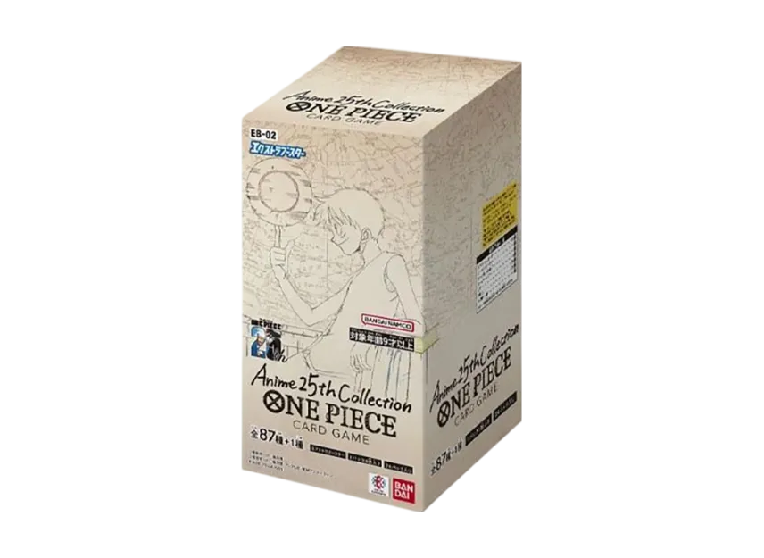 One Piece Card Game Extra Booster "Anime 25th Collection" Box EB-02