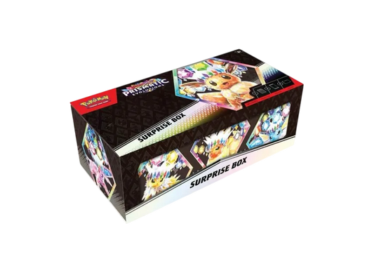 Pokémon Trading Card Game [English Version] Scarlet & Violet Prismatic Evolutions Surprise Box pkmn0tcg0en0SV0SV8a0SB