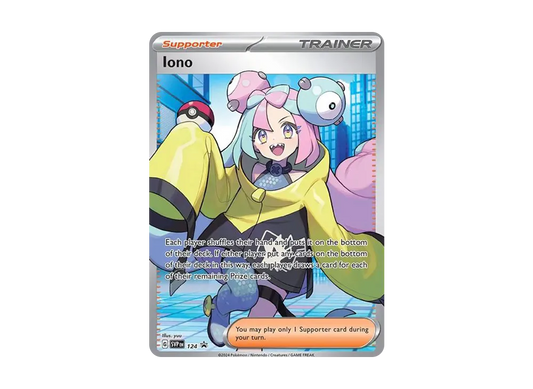【PSA10】 Iono SR [SVP EN 124][English Version](Iono Premium Tournament Collection)