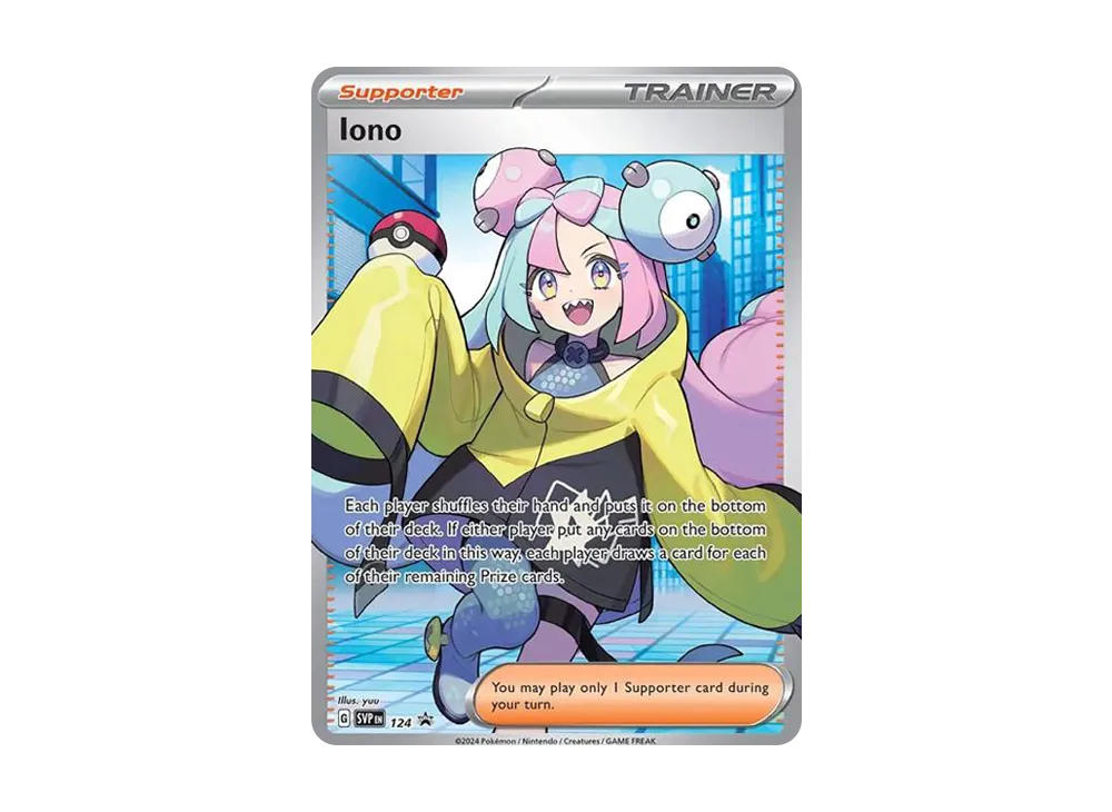 【PSA10】Iono SR [SVP EN 124][English Version](Iono Premium Tournament Collection)
