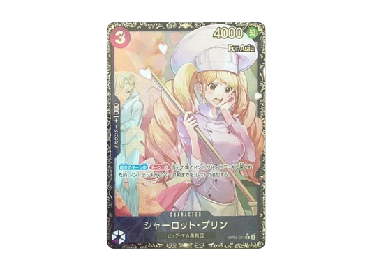 【PSA10】 Charlotte Pudding R [OP08-067](Promo Card"Flagship Battle Top 8Prize For Asia