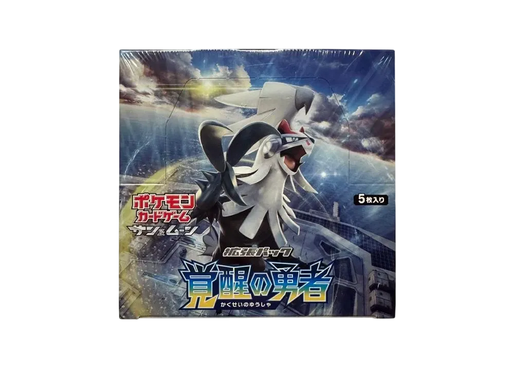 【For pricing, please contact us via Instagram DM】 Pokémon TCG: Sun & Moon Expansion Pack Awakened Heroes Box