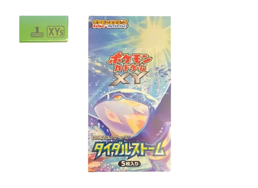 Pokémon Trading Card Game XY Expansion Pack Tidal Storm 1st Edition Box pkmn0tcg0XY50T