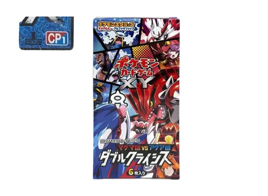 Pokémon Trading Card Game XY Concept Pack: Team Magma vs. Team Aqua Double Crisis 1st Edition Box pkmn0tcg0CP1
