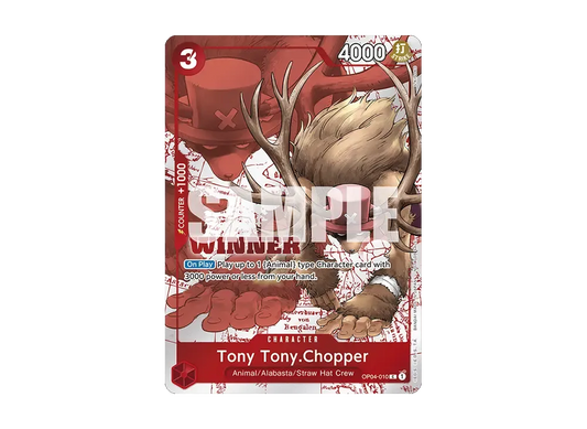 【Raw】 Tony Tony.Chopper C [OP04-010][English Version](Promotion CardTournament Pack 2024 10-〜12- -Winner-)