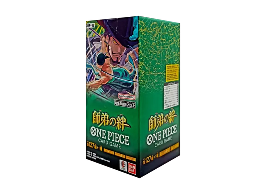One Piece Card Game Booster Pack "Bond of Master and Disciple" Box OP-12