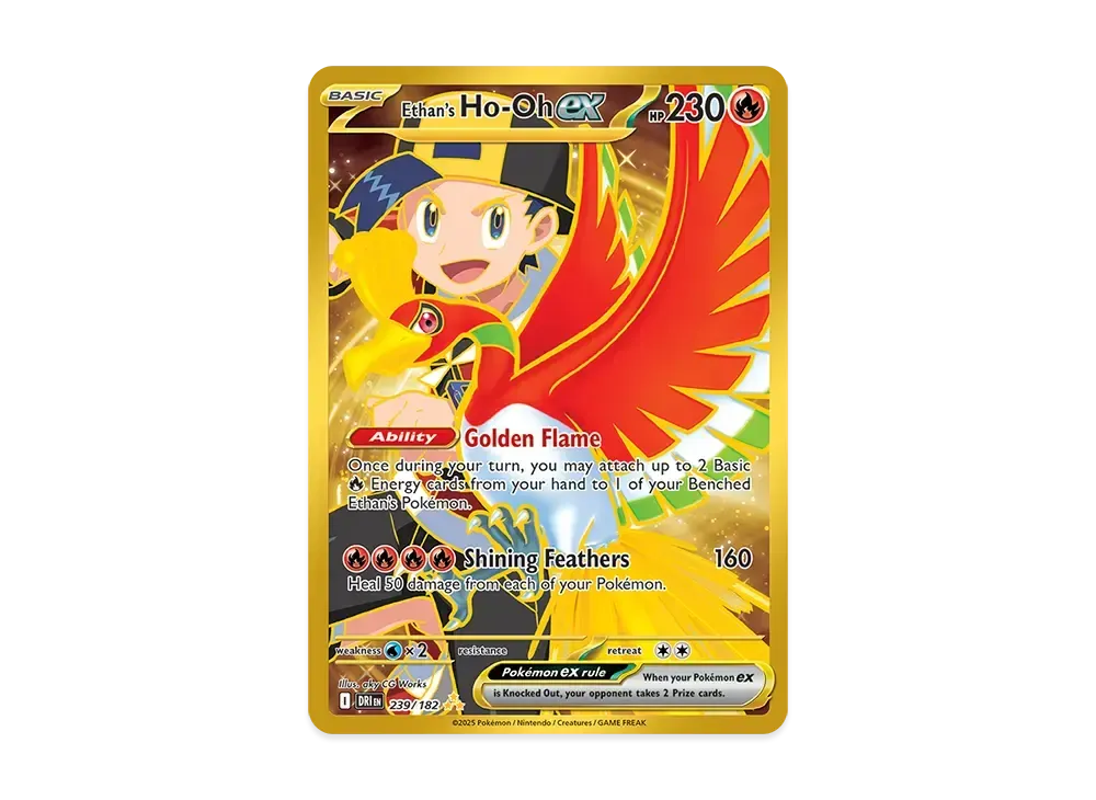 【PSA10】Ethan's Ho-Oh ex HR [DRI EN 239/240][English Version]\(Scarlet & Violet「Destined Rivals」)
