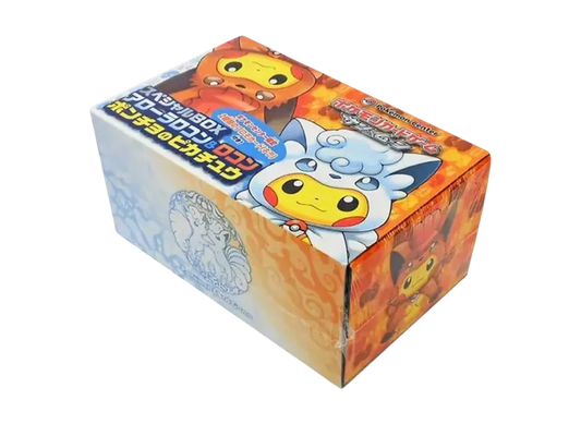 Pokémon Trading Card Game Sun & Moon Special Box: Alolan Vulpix & Pikachu in a Vulpix Poncho pkmn0300