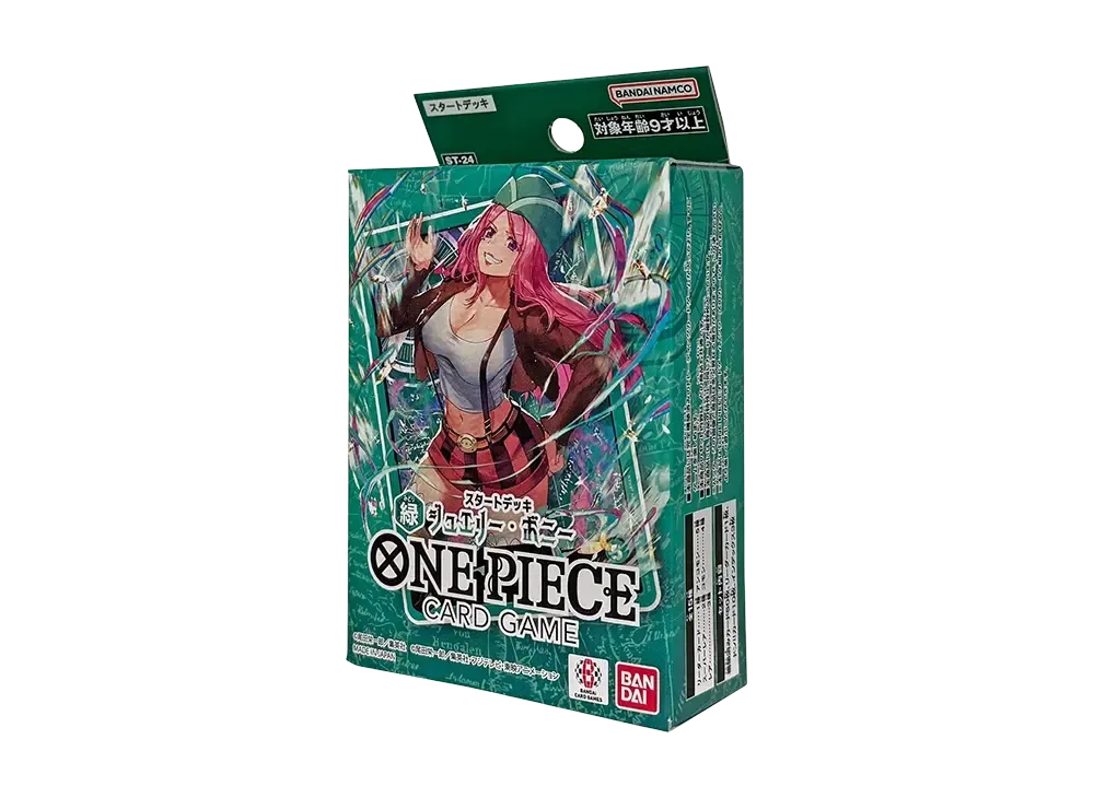 ONE PIECE Card Game Starter DeckGreen Jewelry Bonney        ST-24