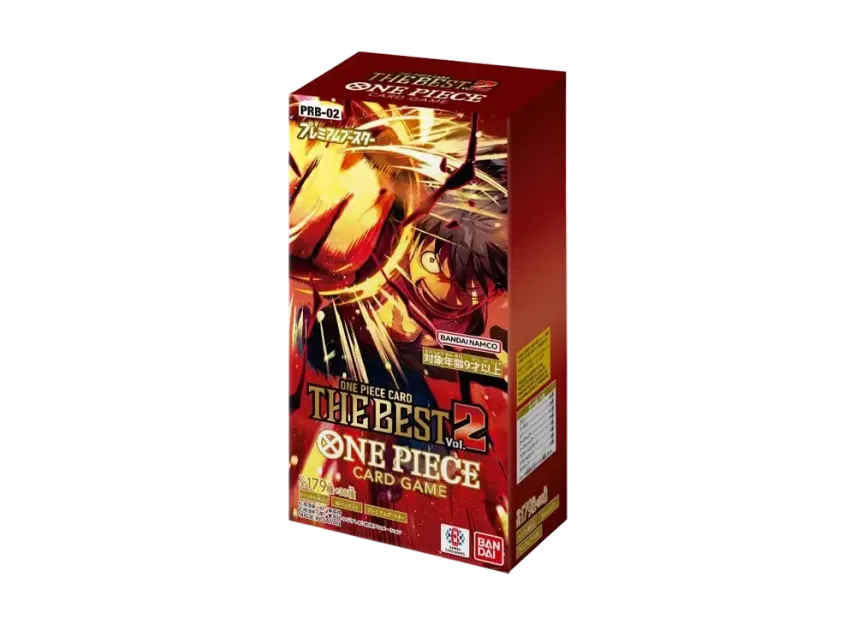 One Piece Card Game Premium Booster "ONE PIECE CARD THE BEST vol.2" Box PRB-02