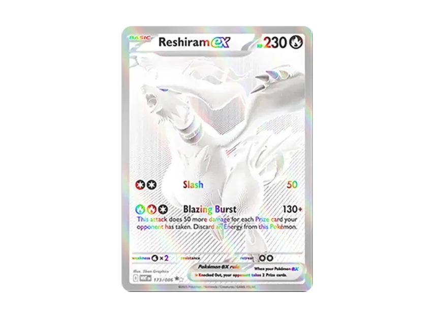 【PSA10】 Reshiram ex BWR [WHT EN 173/170] (English version) (Scarlet & Violet "White Flare")