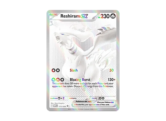 【PSA10】 Reshiram ex BWR [WHT EN 173/170][English Version](Scarlet & Violet"White Flare