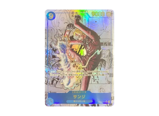 【Raw】 Sanji SEC-SP (Manga Rare) [OP06-119](Premium Booster "ONE PIECE CARD THE BEST vol.2
