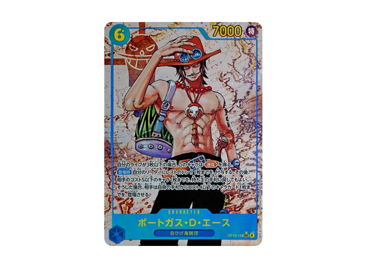 【Raw】 Portgas.D.Ace SEC-P [OP13-119](Booster PackCARRYING ON HIS WILL)