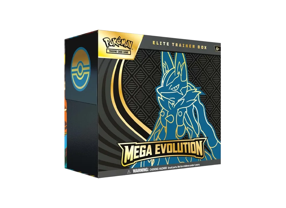 【For pricing, please contact us via Instagram DM】 MEG Pokémon TCG (English Version)Mega Evolution Elite Trainer Box(Mega Lucario)