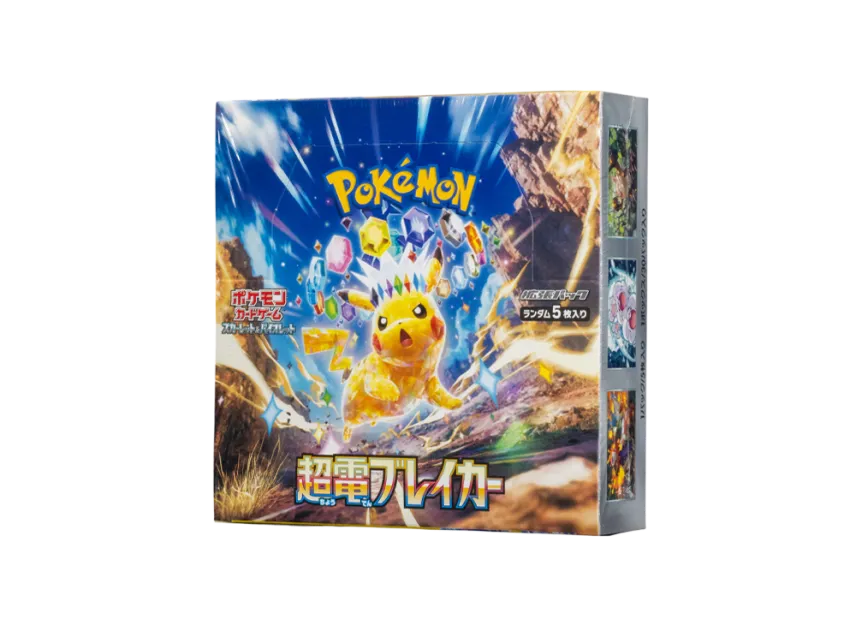 Pokémon Trading Card Game Scarlet & Violet Expansion Pack "Super Electro0Breaker" Box SV8