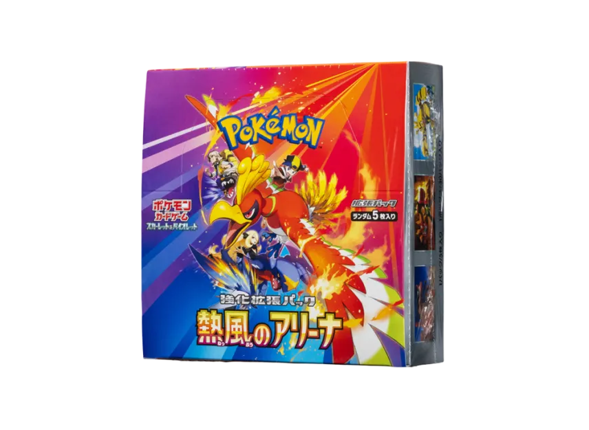 Pokémon Trading Card Game Scarlet & Violet Enhanced Expansion Pack "Hot Wind Arena" Box pkmn0tcg0SV9a