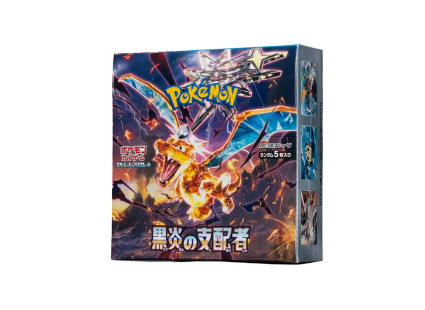 Pokémon Trading Card Game Scarlet & Violet Expansion Pack "The Black Flame Ruler" Box SV3