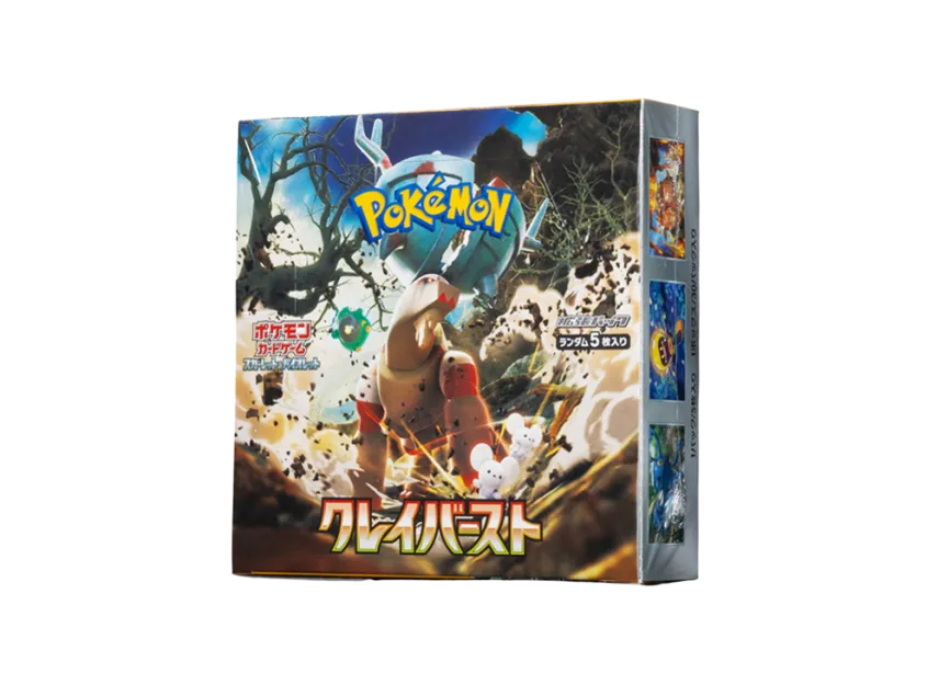 Pokémon Trading Card Game Scarlet & Violet Expansion Pack "Clayburst" Box (Snow Hazard & Clayburst) SV2D